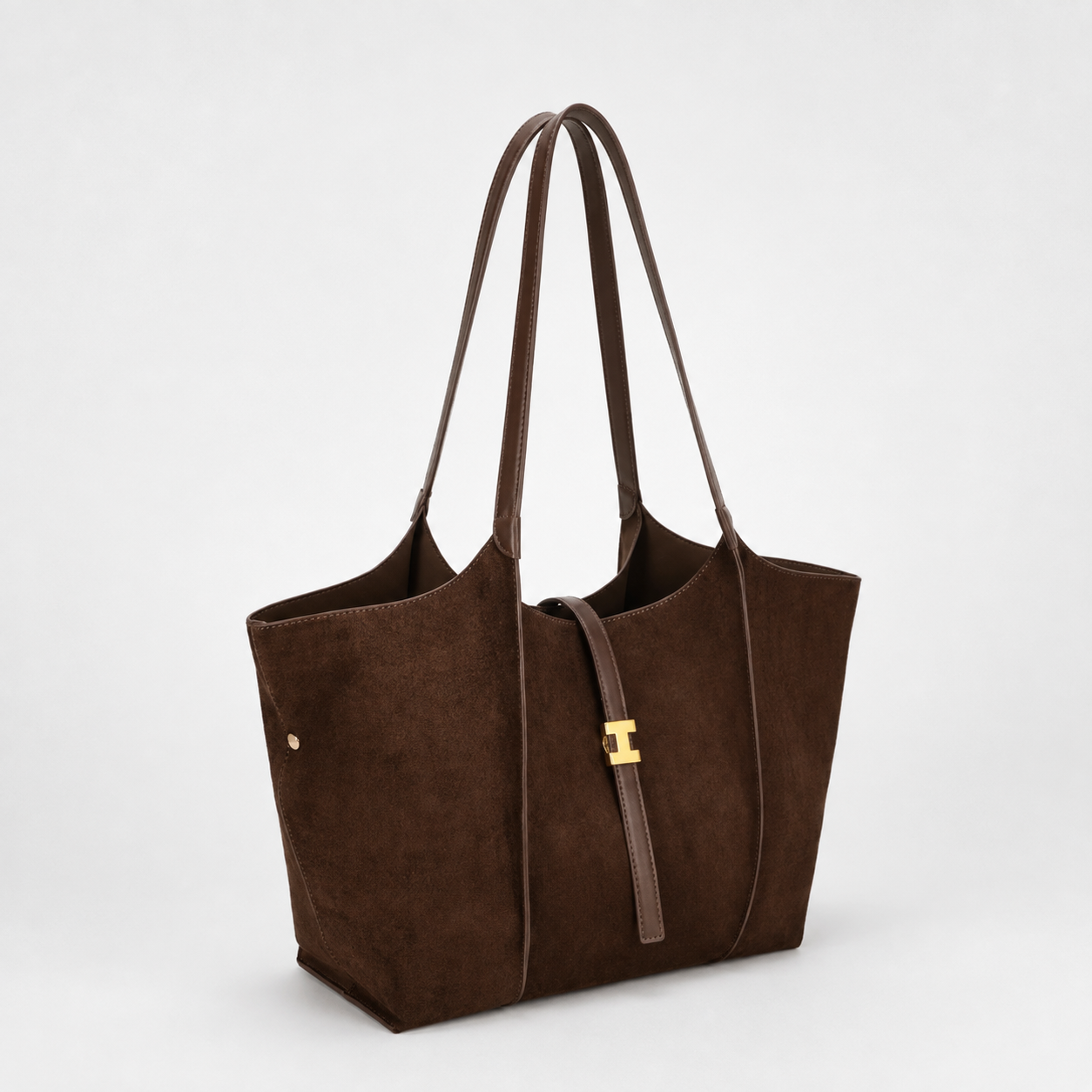 Sac Cabas Effet Suède – Chocolat