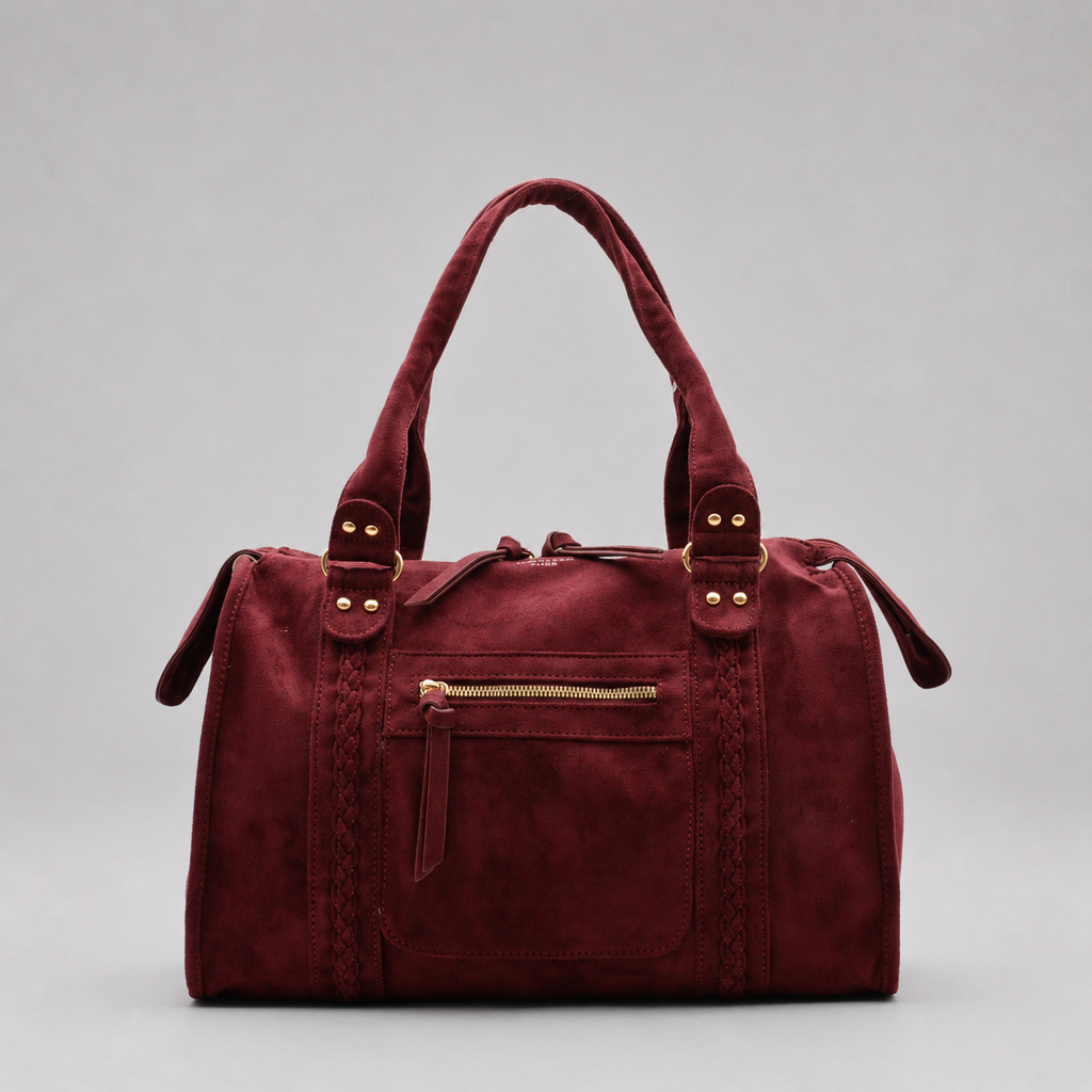SAC SIENNA SUÉDINE - NOIR