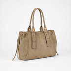 THE IT GIRL BAG — BEIGE