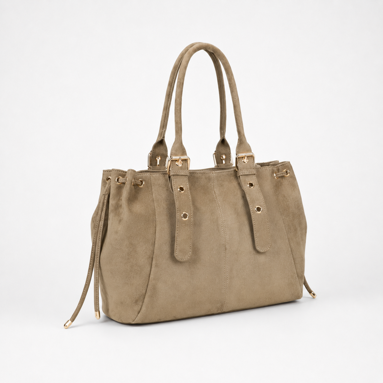 THE IT GIRL BAG — BEIGE