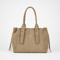 THE IT GIRL BAG — BEIGE