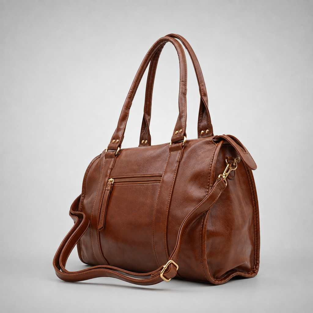 SAC SIENNA BRILLANT - CAMEL