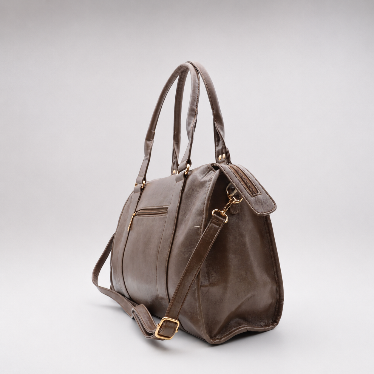 SAC SIENNA BILLANT - TAUPE