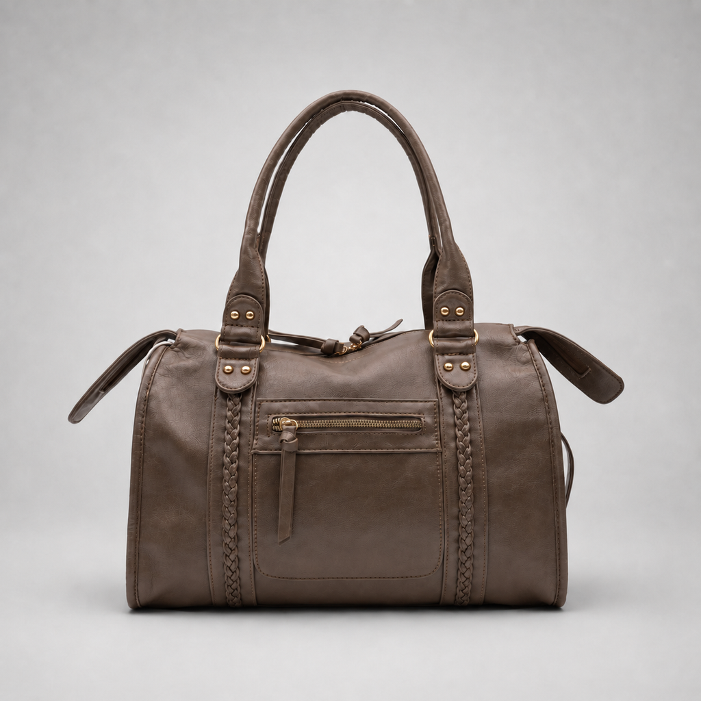 SAC SIENNA BILLANT - TAUPE