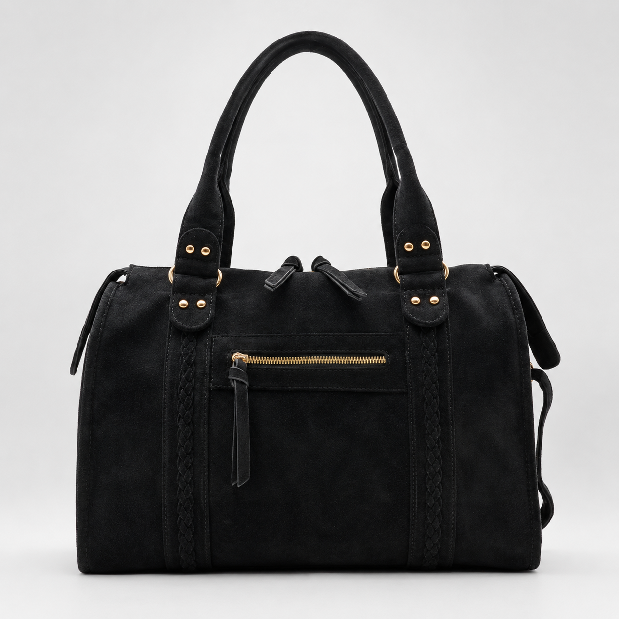SAC SIENNA SUÉDINE - NOIR