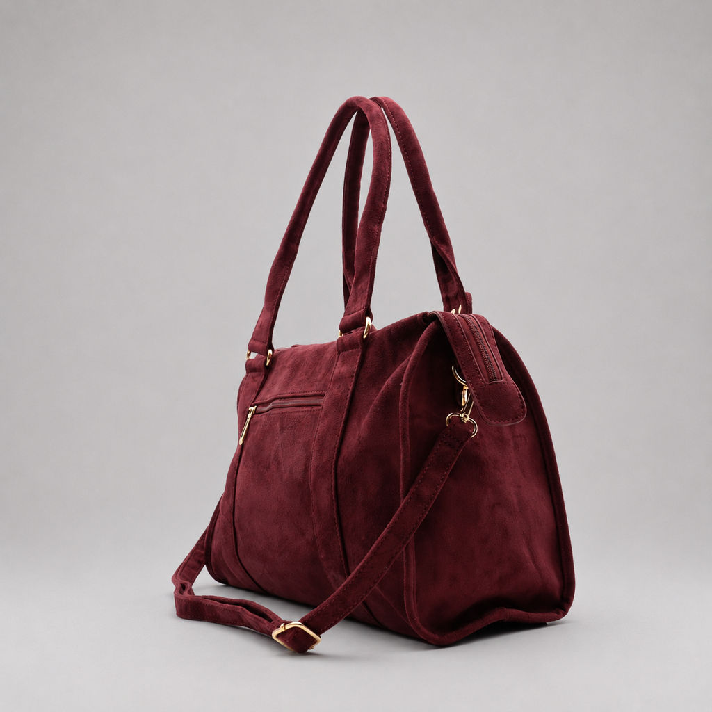 SAC SIENNA SUÉDINE - ROUGE